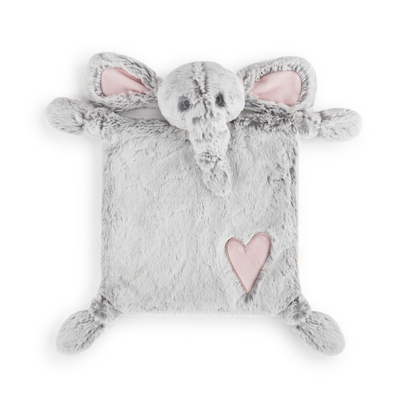 Luxurious Elephant Blankie - Blue