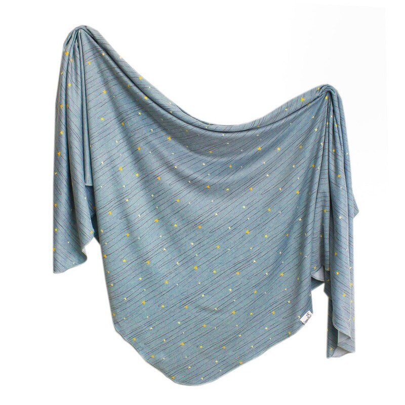 Copper Pearl Swaddle Blanket - Starlight