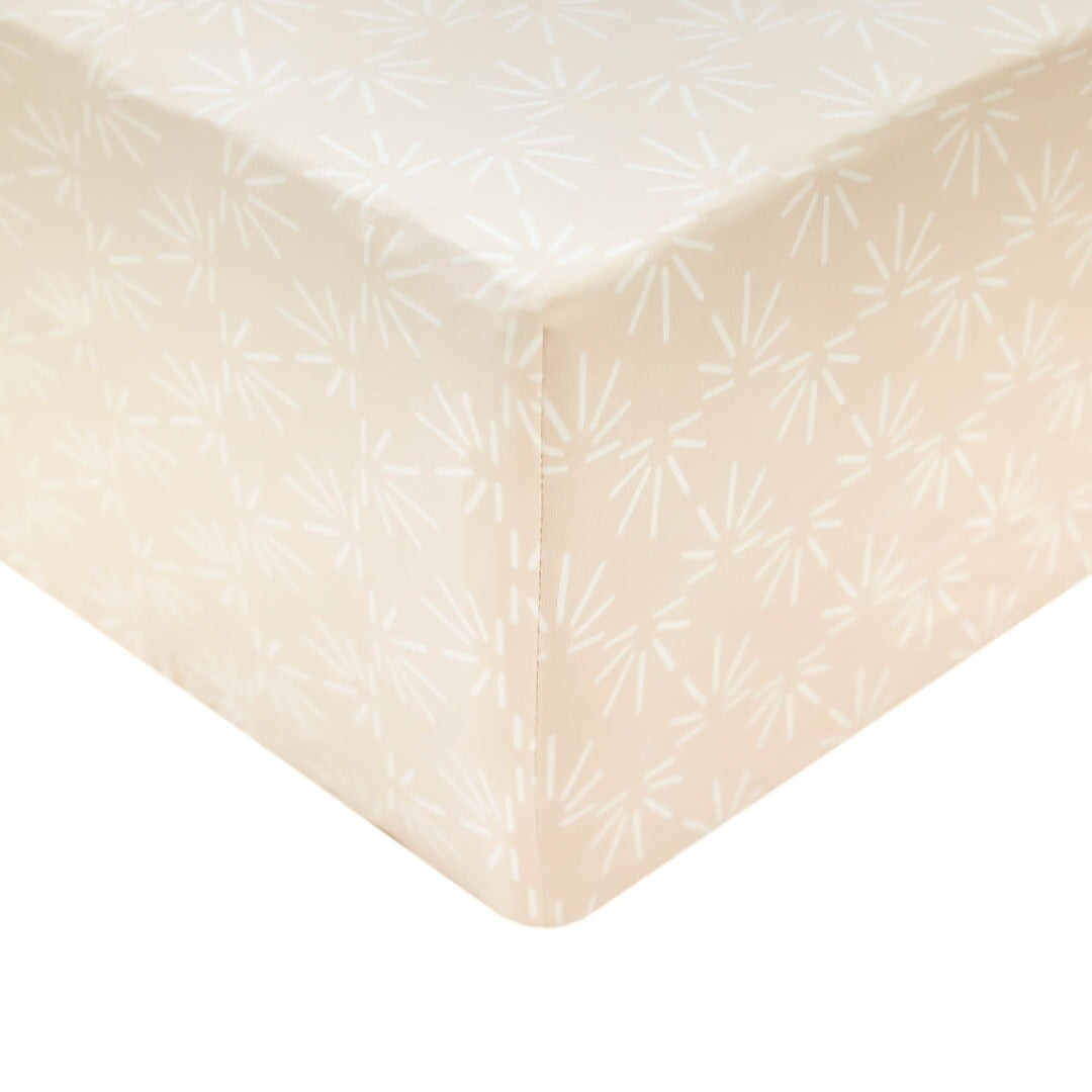 Copper Pearl Crib Sheet - Sol