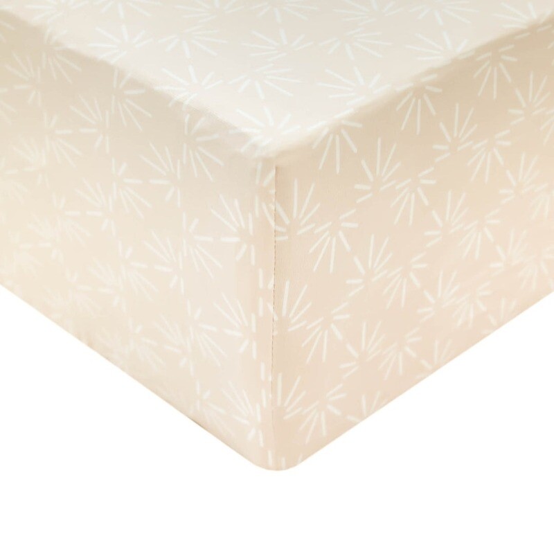 Copper Pearl Crib Sheet - Sol