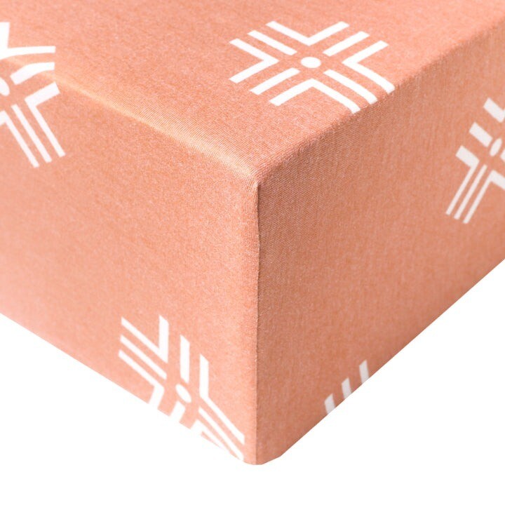 Copper Pearl Crib Sheet - Mesa