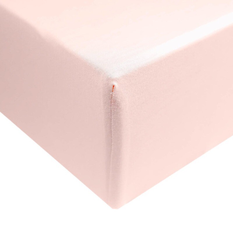 Copper Pearl Crib Sheet - Blush