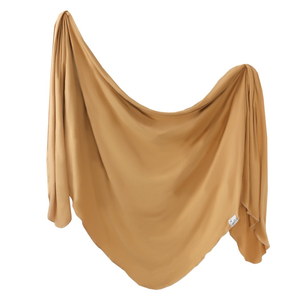 Copper Pearl Swaddle Blanket - Dune