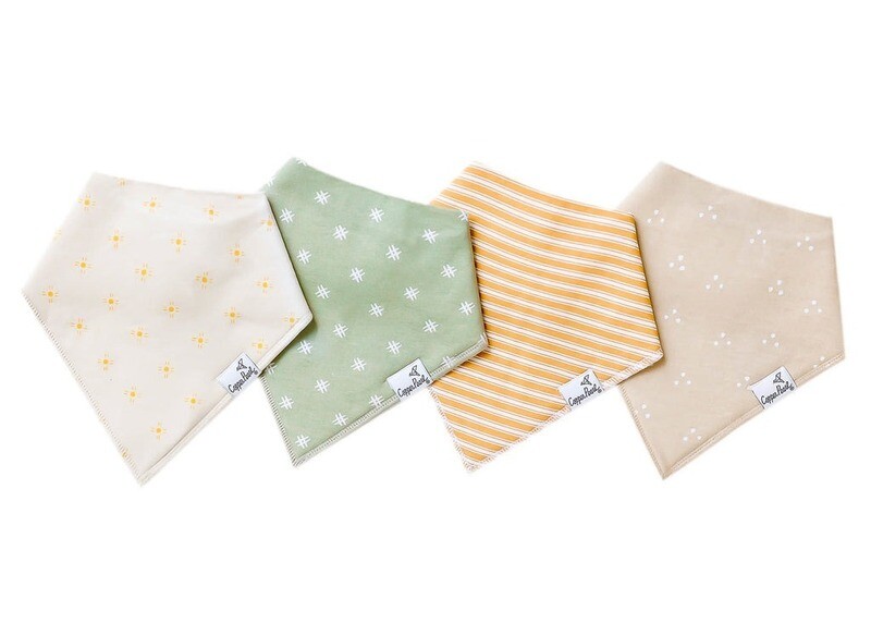Copper Pearl Bandana Bibs (4 pack) - Santa Fe