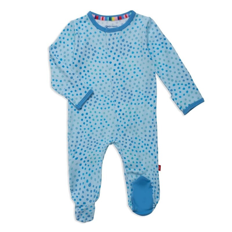 Magnetic Me Footie - Blue Sparkle Magnetic Me Footie - Blue Sparkle