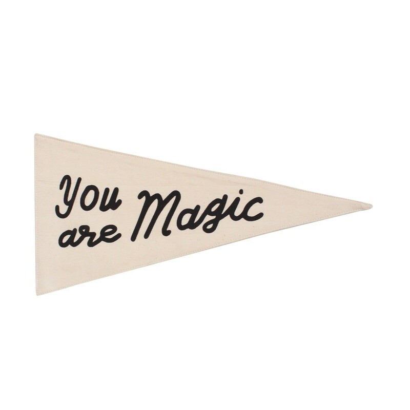 You Are Magic Pennant - Taupe