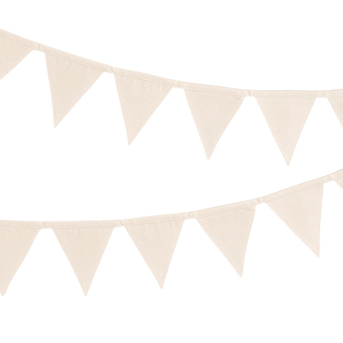 Triangle Bunting - Natural