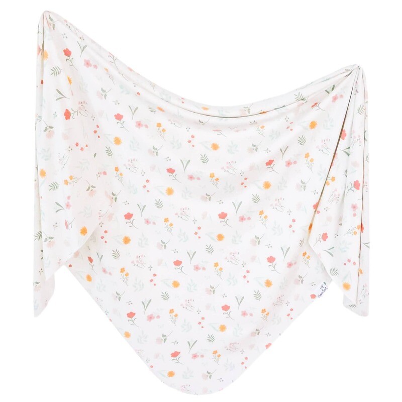 Copper Pearl Swaddle Blanket - Mabel
