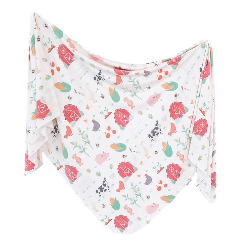 Copper Pearl Swaddle Blanket - Faarmstead