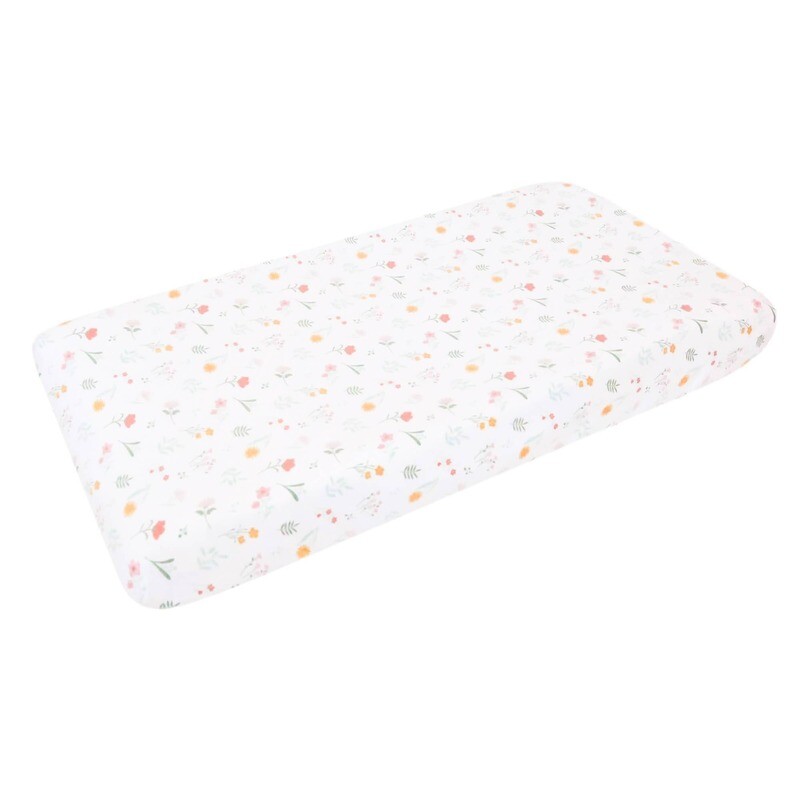 Copper Pearl Changing Pad Cover - Mabel