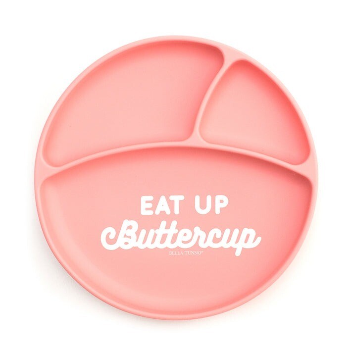 Bella Tunno Suction Plate - Eat Up Buttercup