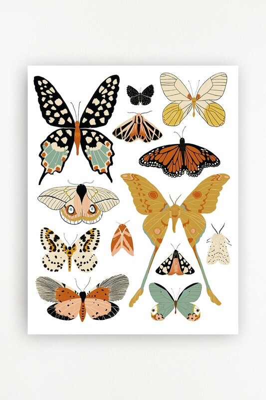 Clementine Kids Butterfly Migration Art
