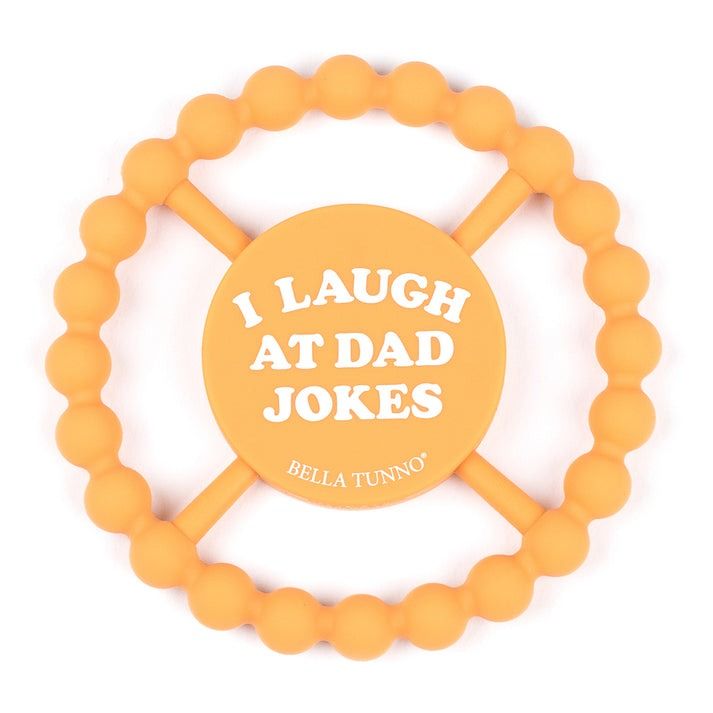 Bella Tunno Happy Teether - I Laugh at Dad Jokes