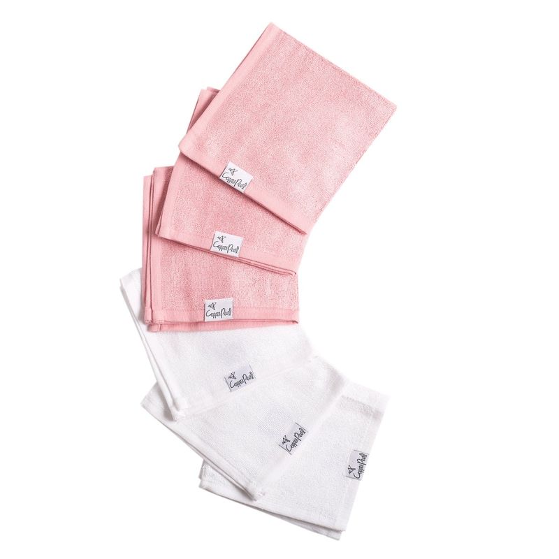 Copper Pearl Washcloths (set of 6) - Darling