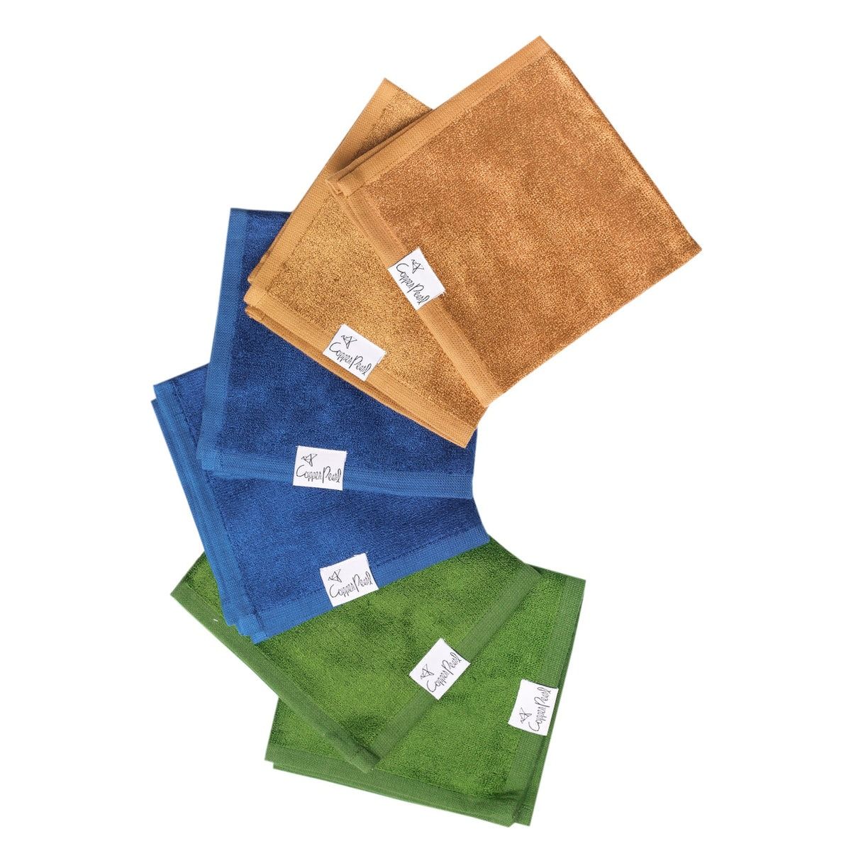 Copper Pearl Washcloths (set of 6) - River