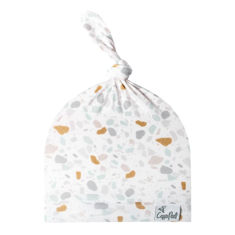 Copper Pearl Knotted Hat - Arlo