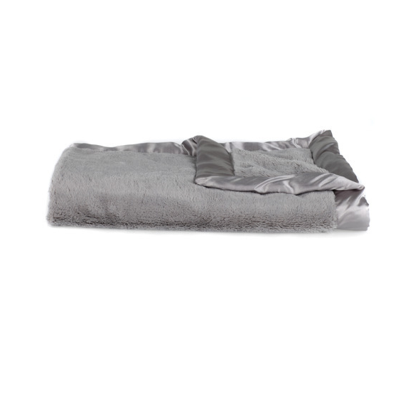Saranoni Lush Lovie Blanket with Satin Border