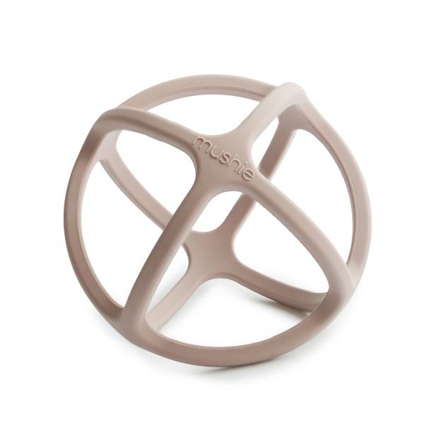Mushie Ball Teether - Sand