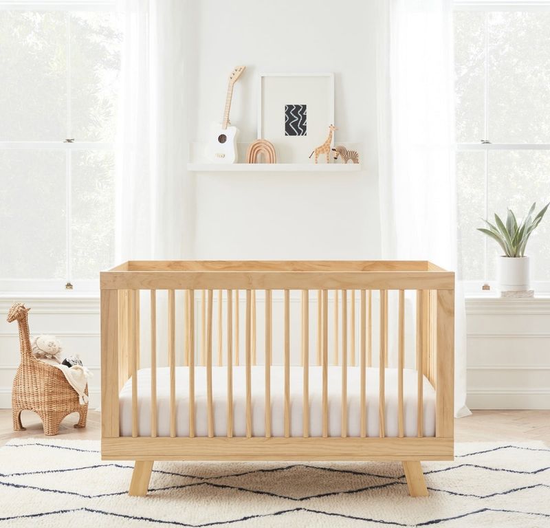 Hudson 3-in-1 Convertible Crib - Natural