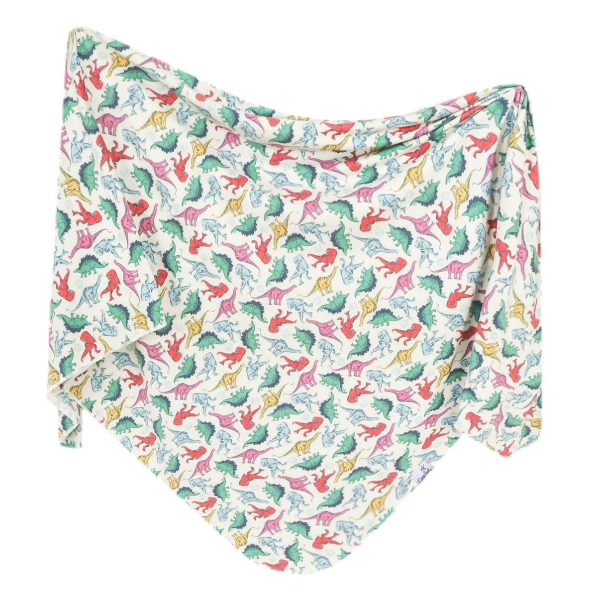 Copper Pearl Swaddle Blanket - Dinosaurs of Jurassic Park