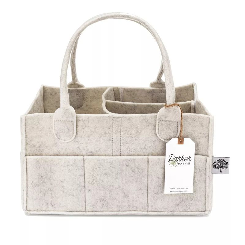 Diaper Caddy - Oatmeal