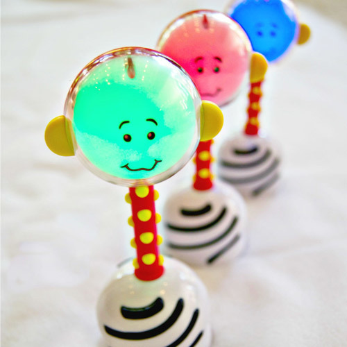 NogginStik® Developmental Light-up Rattle