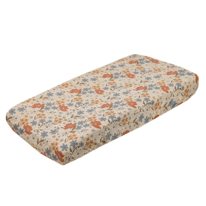 Copper Pearl Changing Pad Cover - Eden