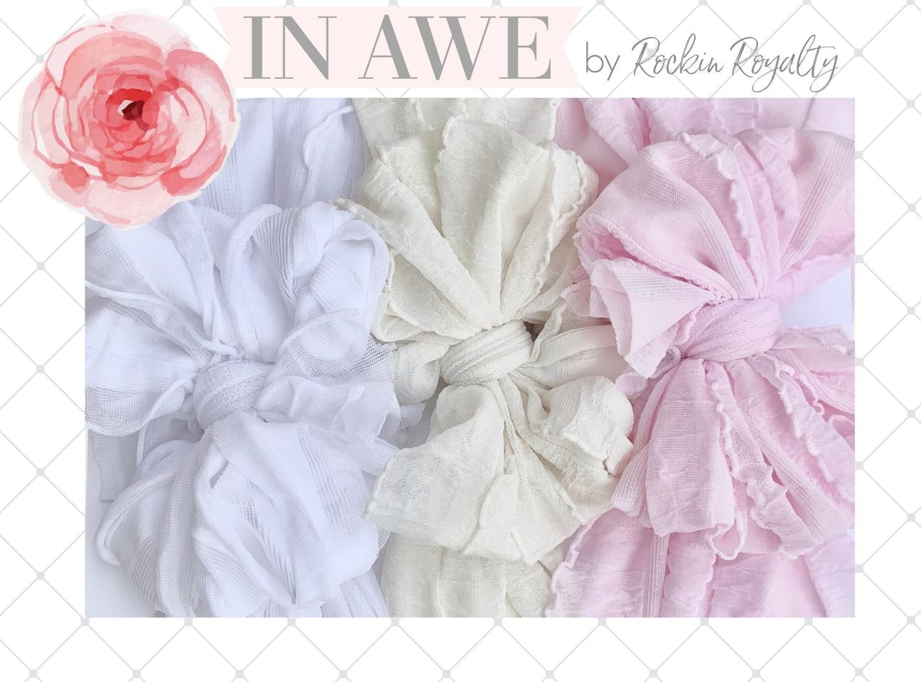 In Awe Headband Set - Girly Girl