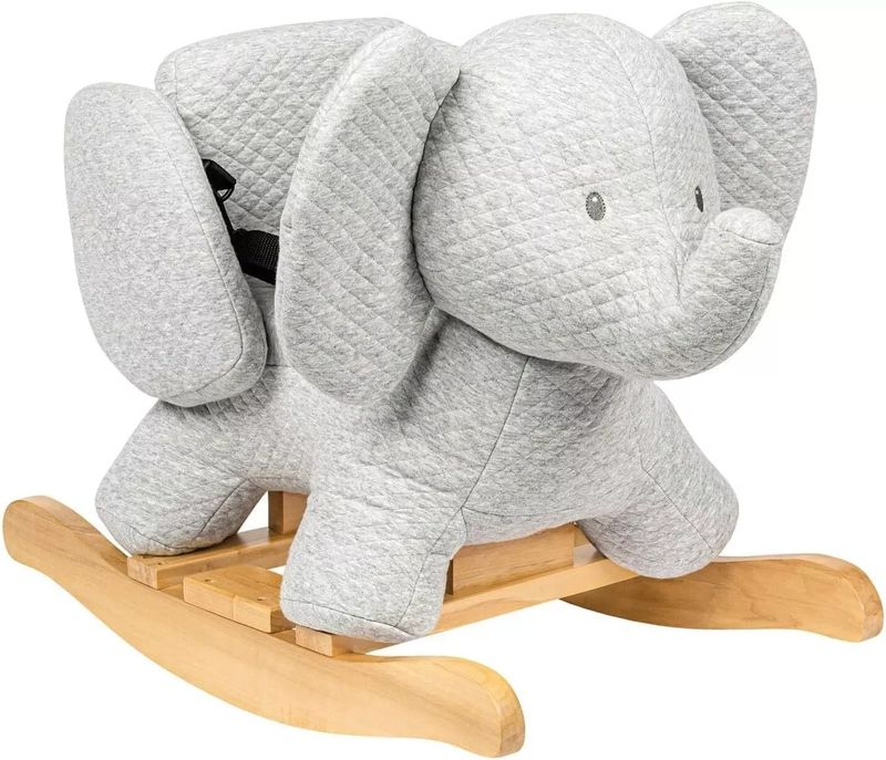 Nattou Tembo Cotton Elephant Rocker