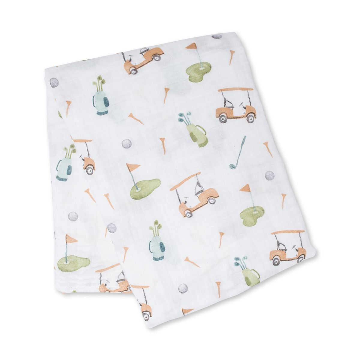 Lulujo Muslin Swaddle - Golf