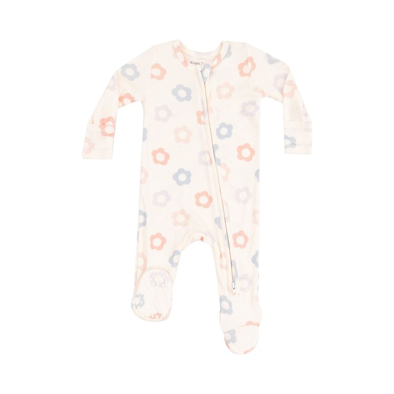Angel Dear 2 Way Zipper Footie - Daisy Pop 0-3 mo.