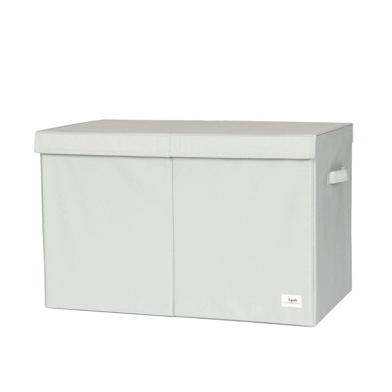 Fabric Folding Storage Chest - Green