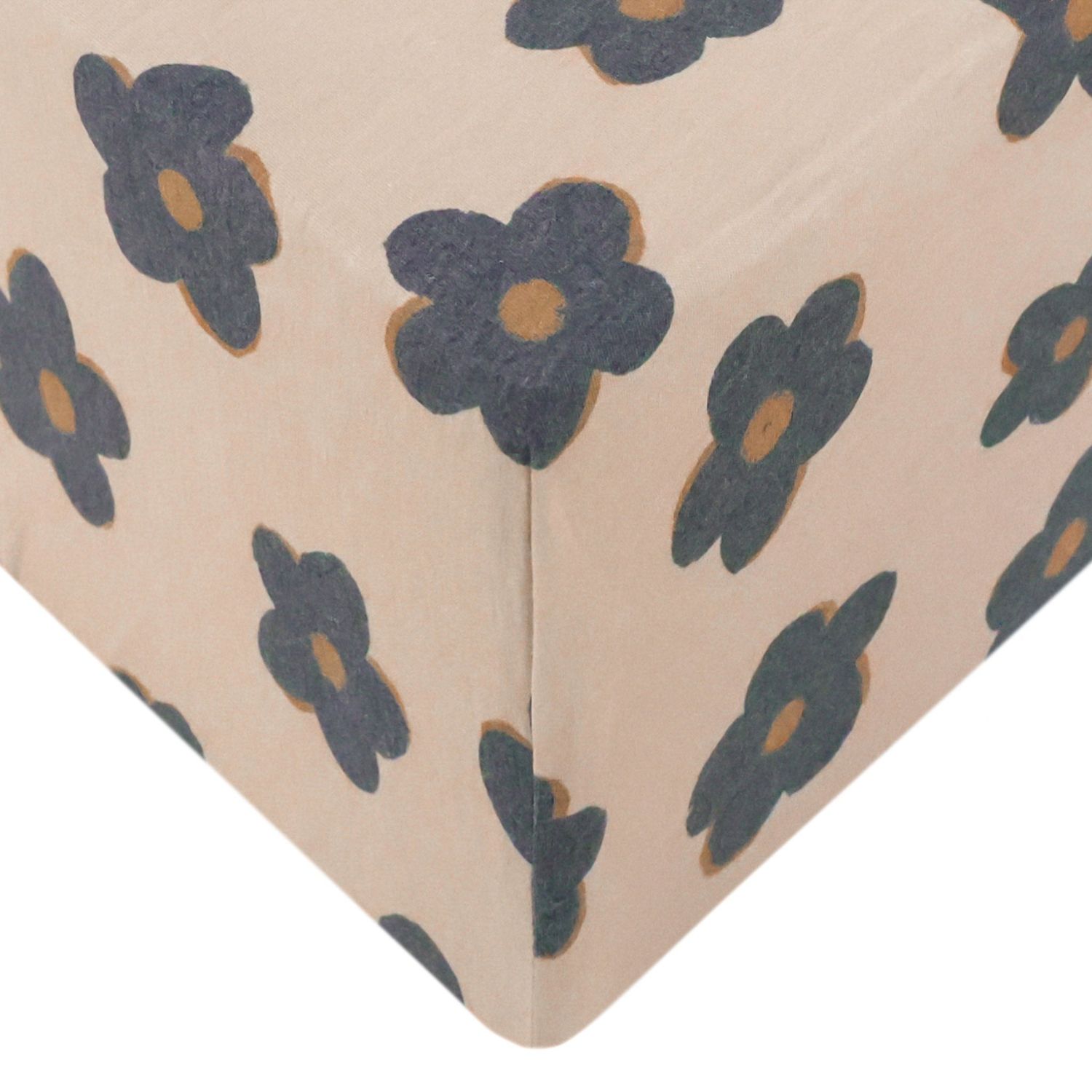 Copper Pearl Crib Sheet - Gemma Tan