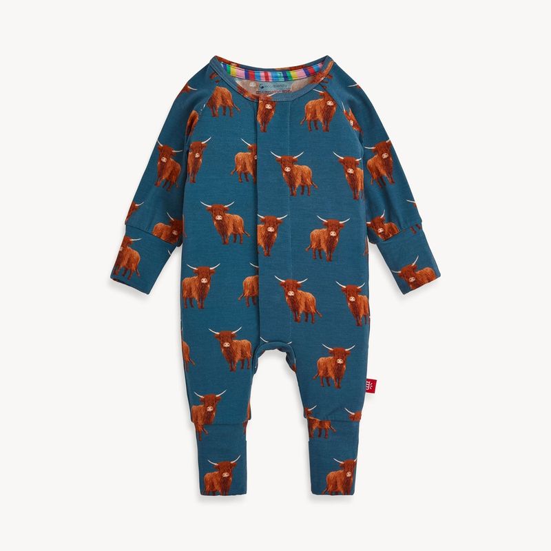 Magnetic Me Coverall - Word to Your Herd 3-6 mo.