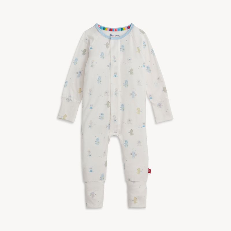 Magnetic Me Coverall - Baby Beats Blue 0-3 mo.