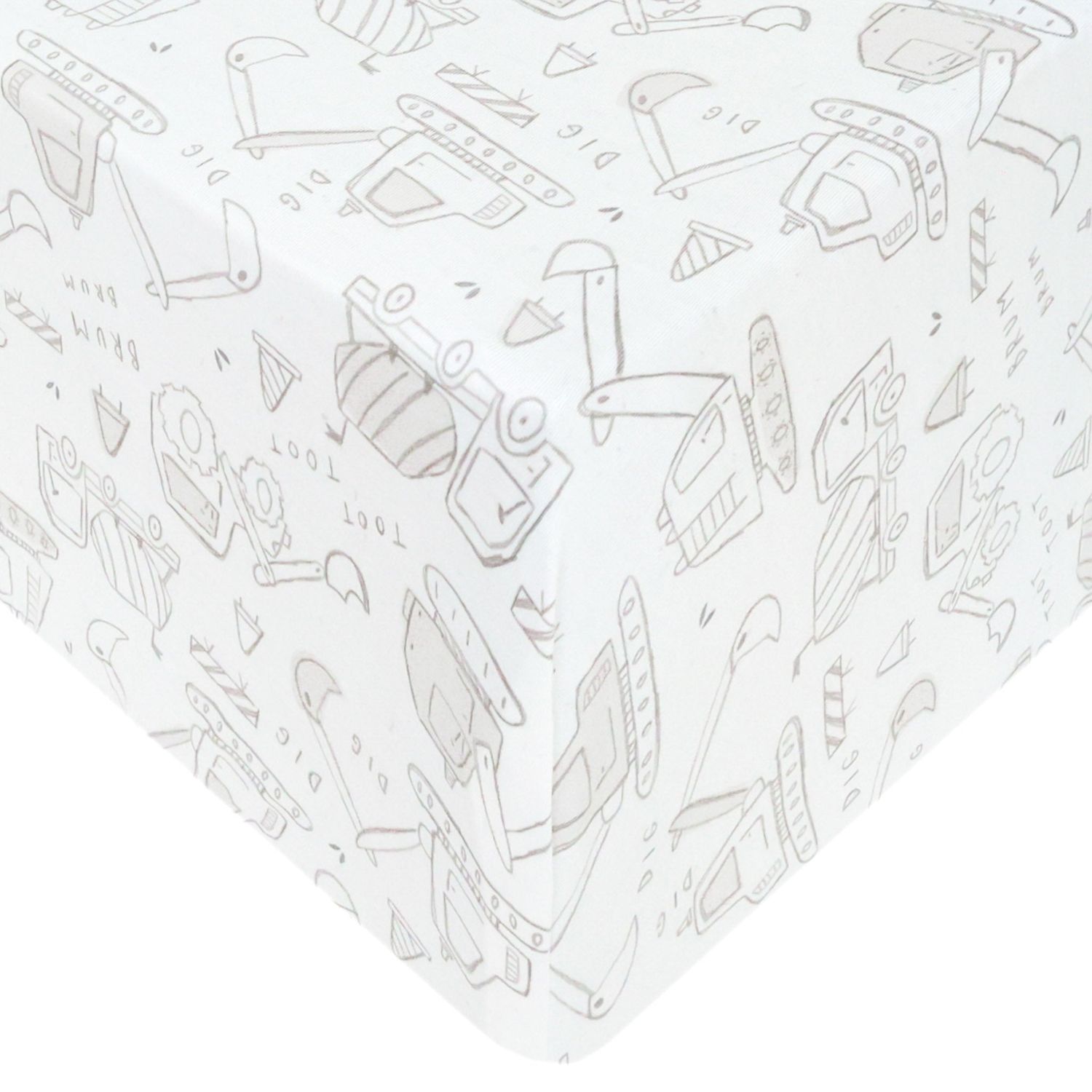 Copper Pearl Crib Sheet - Gage