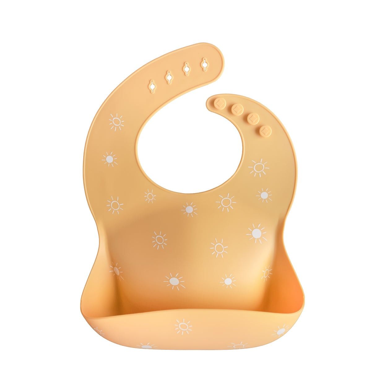Mushie Silicone Baby Bib - Sunshine