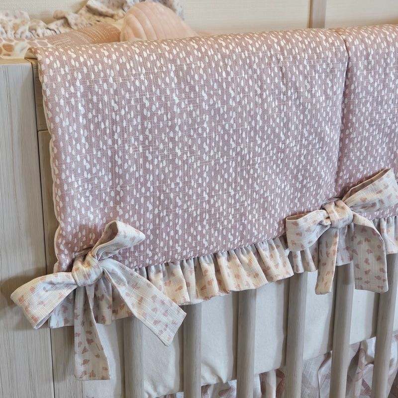 Custom Crib Rail Cover