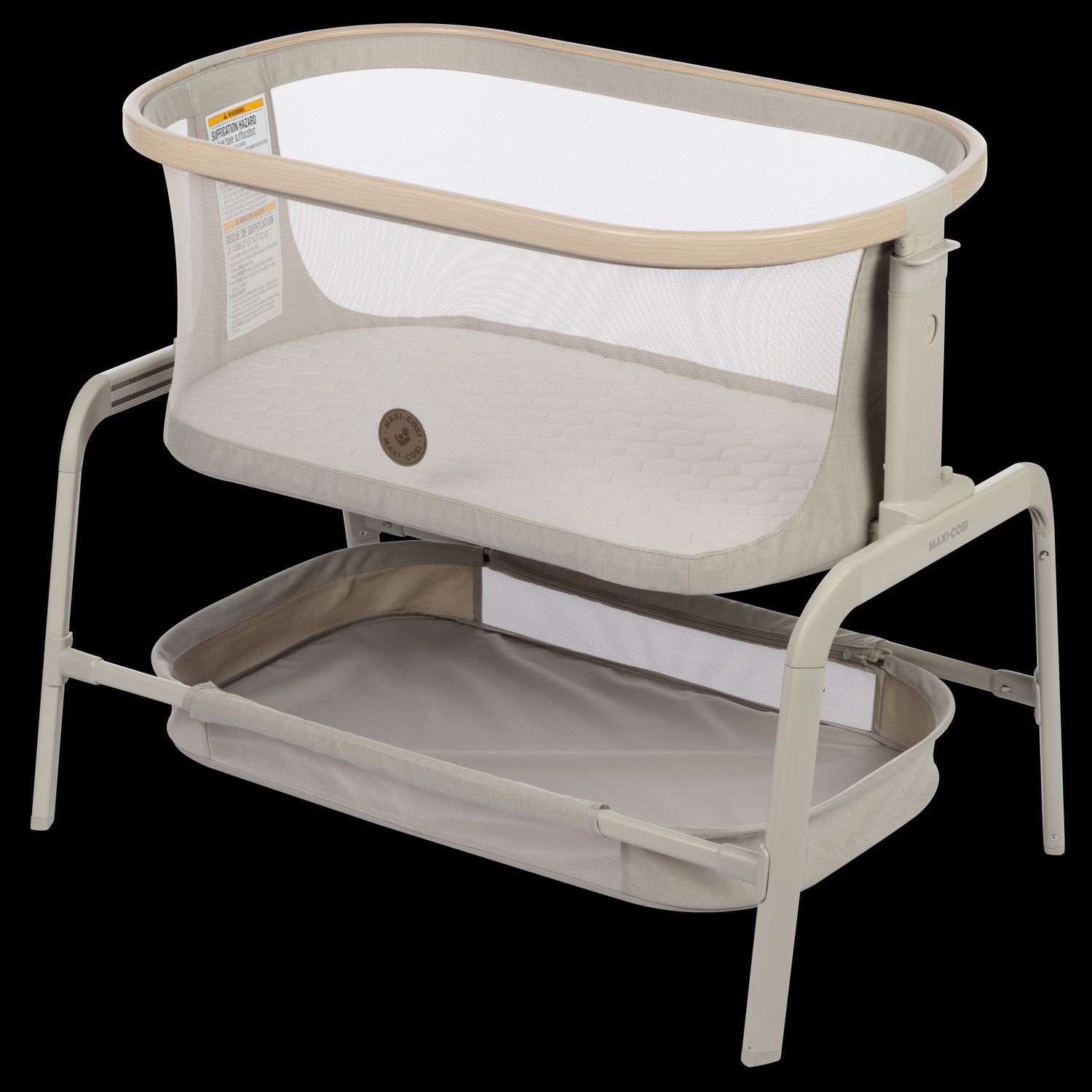 Maxi-Cosi Iora Bedside Bassinet - Classic Oat