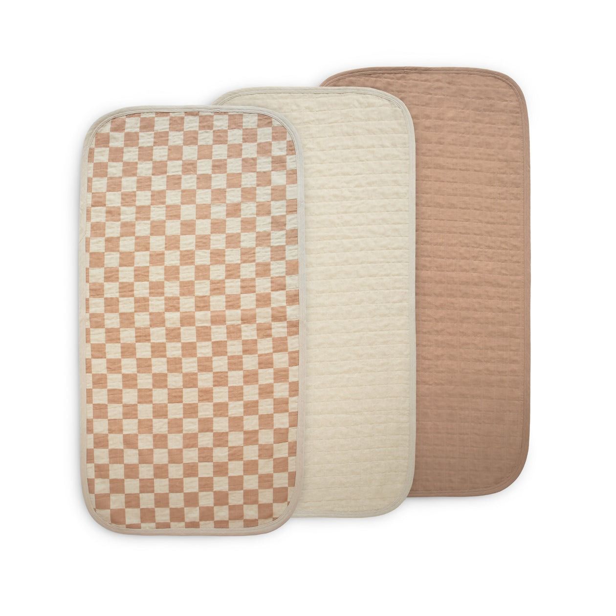 Mushie Changing Pad Liners - Check Combo