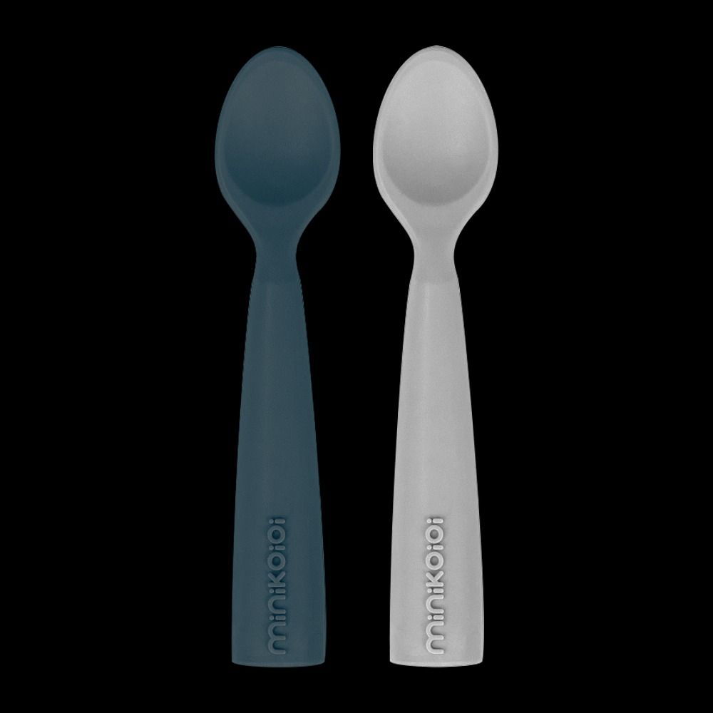 Minikoioi SCOOPERS Silicone Spoon 2 pc