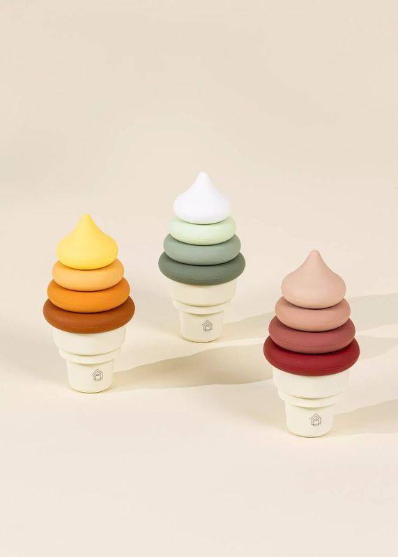 Coco Village Silicone Stackable Ice Cream Cones