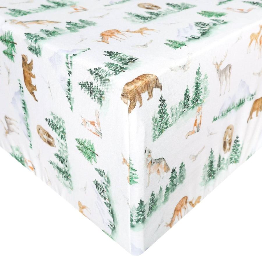 Copper Pearl Crib Sheet - Grayson