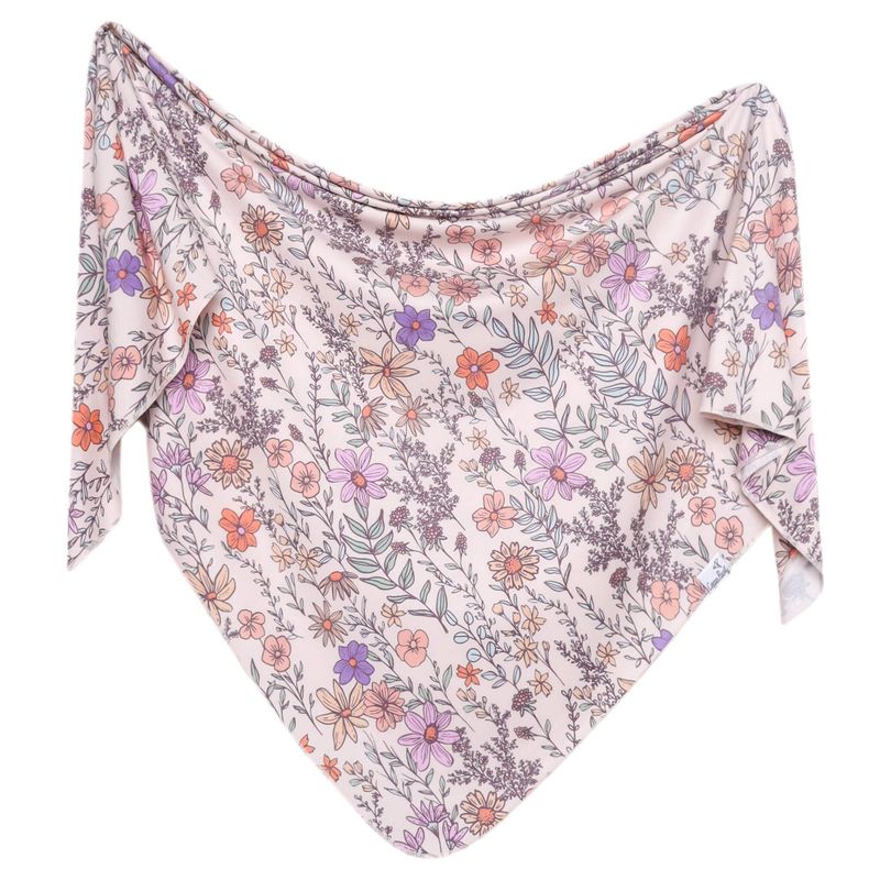 Copper Pearl Swaddle Blanket - Flora