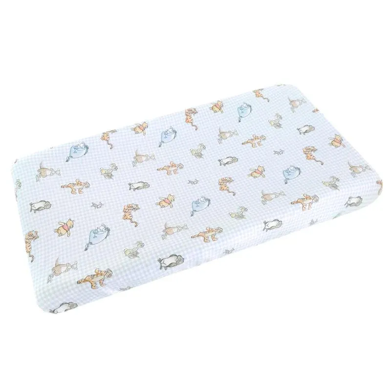 Copper Pearl Changing Pad Cover - Winnie the Pooh &amp; Friends
