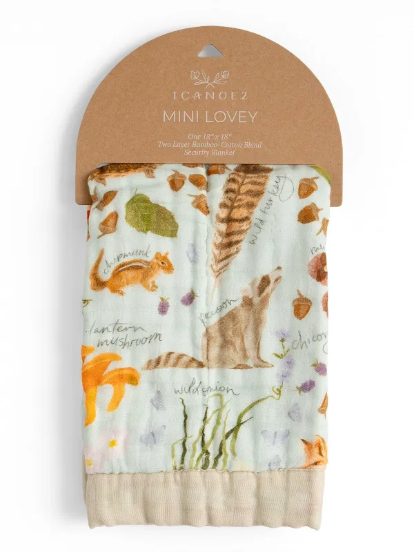 Fiora &amp; Fauna Muslin Lovey Blanket