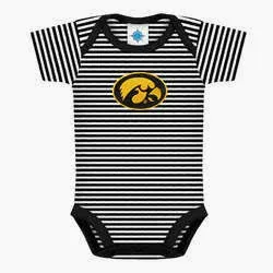 Iowa Hawkeye Onesie 6-9 mo.