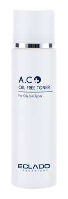 A.C. Oil Free Toner – For Oily Skin Types (150ml)