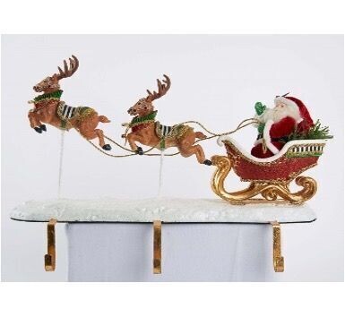 Katherine Collection M&B Stocking Holder L 42cm