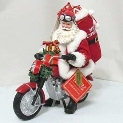 Possible Dreams Santa with Motorcycle